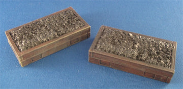 Pair of Sleeper Built Raised Beds